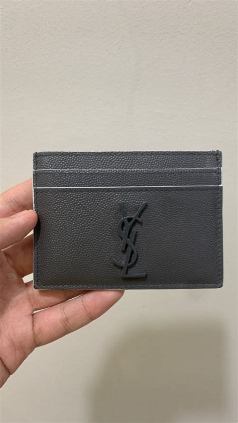 mini wallet ysl ebay|ysl wallet card holder.